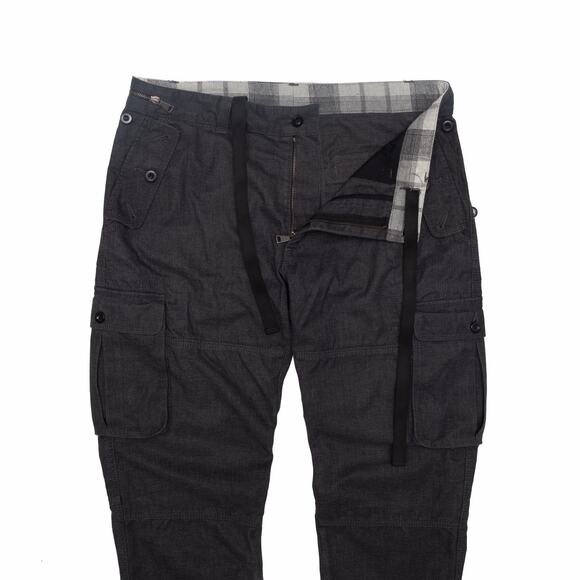 980$ Dolce & Gabbana Multipocket Cargo Military Grey Cotton Pants 48/32 - Picture 3 of 12